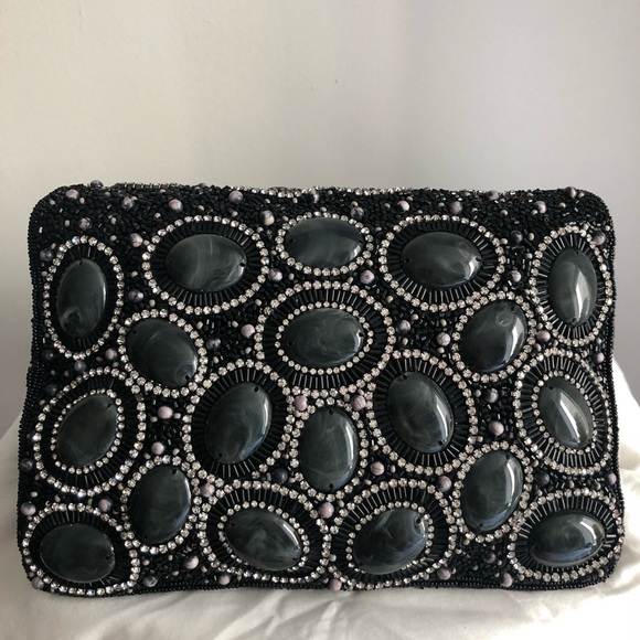 Stuart Weitzman Clutch Stone Studded Bay - Picture 4 of 8